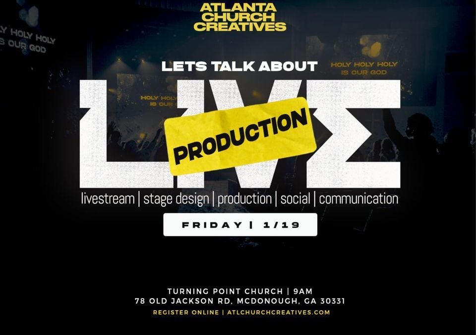 Let’s Talk About LIVE PRODUCTION!